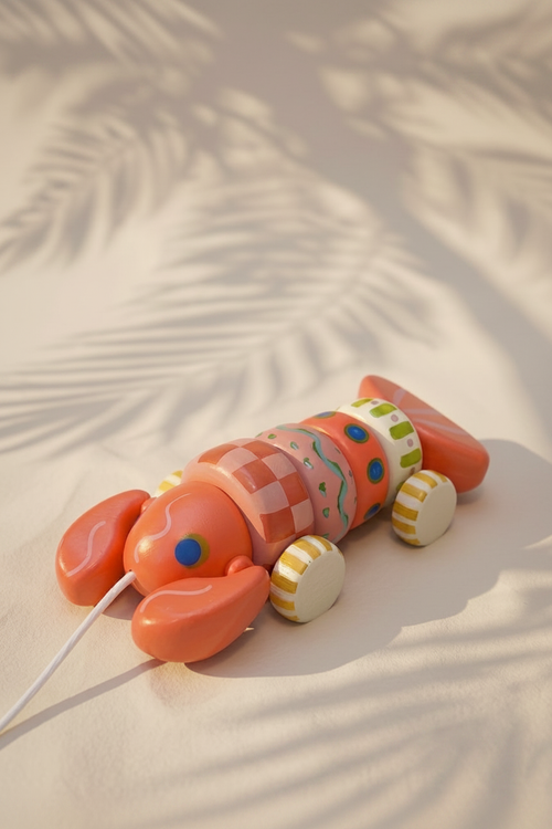 Lucky the Lobster - Neutral Background